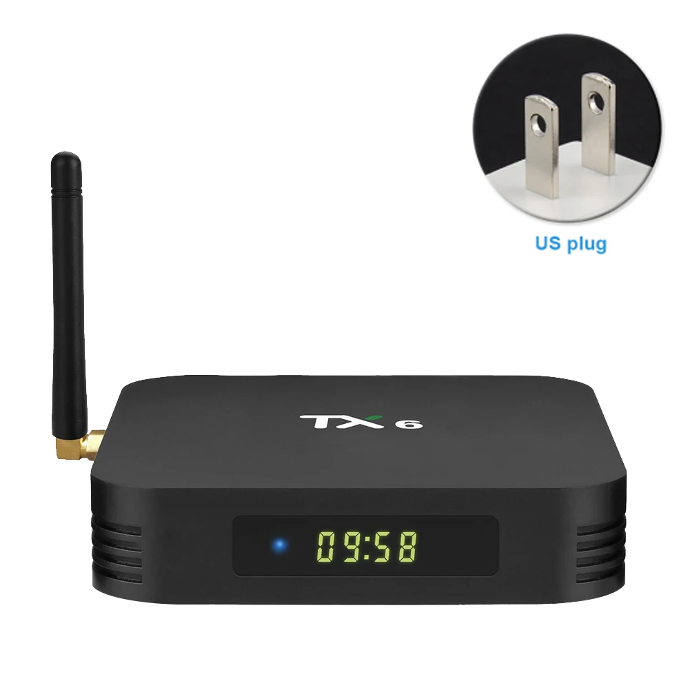 TX6 для Android 9,0 сетевой плеер ТВ коробка Простая установка Bluetooth фильм с пультом дистанционного управления высокой четкости умный дом цифровой