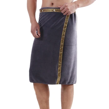 

Blanket For Men Travel Wearable Adjustable Beach Take Shower Hotel Bath Wrap Spa Gym Bathroom Swimming Soft Household
