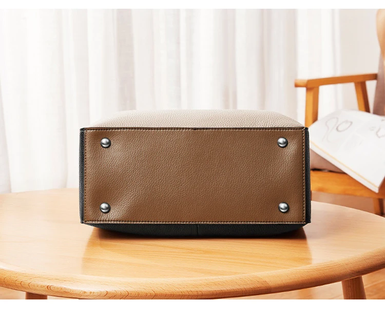 Sac à main en cuir véritable