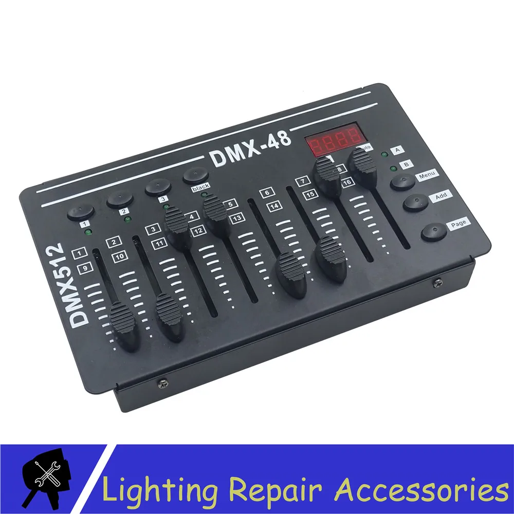 Console com Luz Console de Efeito de Iluminação de Discoteca Dmx para Iluminação de Palco Mini Controle Móvel Led dj 4 Cheap Efeito de Iluminação de palco