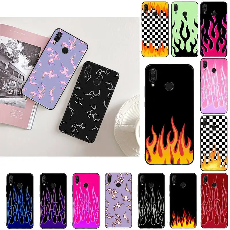 Yinuoda Fire Soft Phone Cover For Xiaomi mi10 6 A1 8t Mi9 9SE mi8lite Max2 Mi10pro Mix2S | Мобильные телефоны и