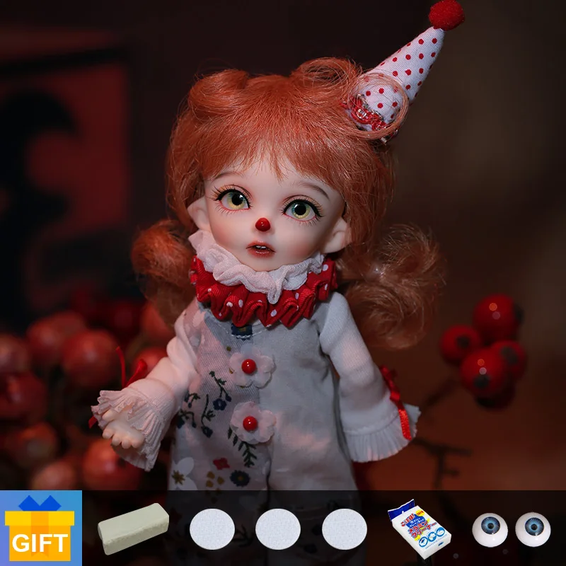 Кукла фэйрленд пукифи Джон 1/8 кукла клоун BJD Косметика куклы полный набор