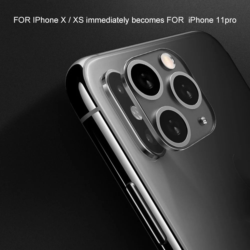 Задняя крышка для объектива камеры для iPhone X XR замена на iPhone 11 Pro Max