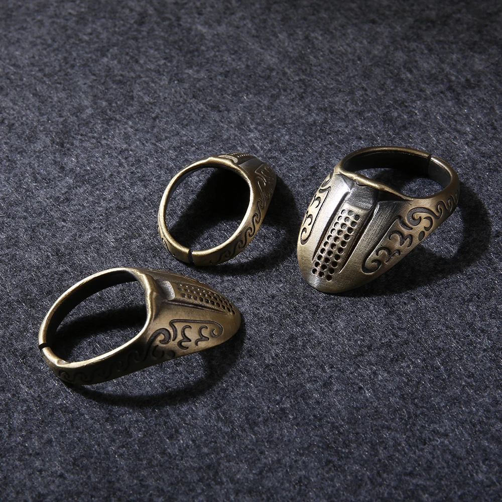 Кольцо для стрельбы из лука и большого пальца защитная накладка охоты стрелы S/M/L