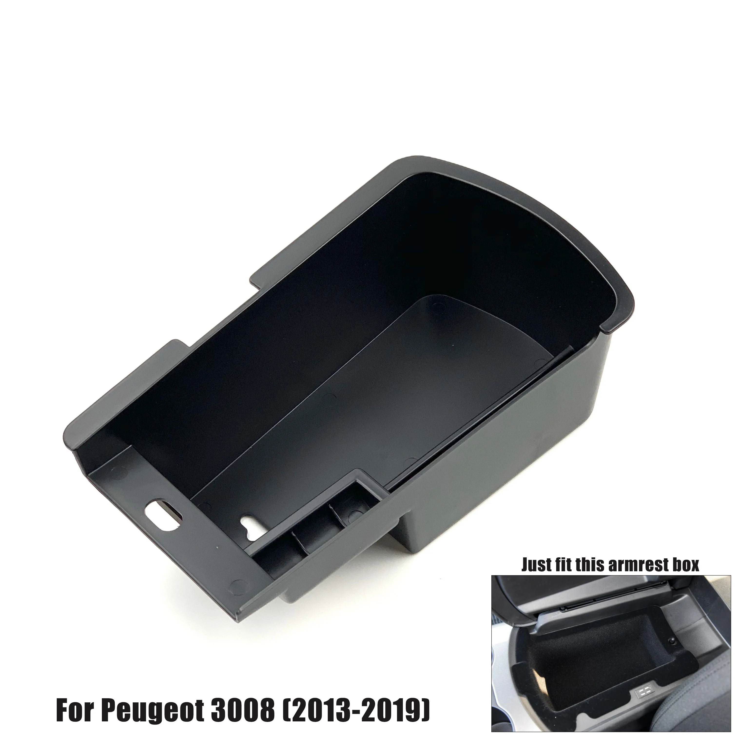 Центральный подлокотник для Peugeot 308 408 2008 3008 4008 5008 автомобильные аксессуары ящик