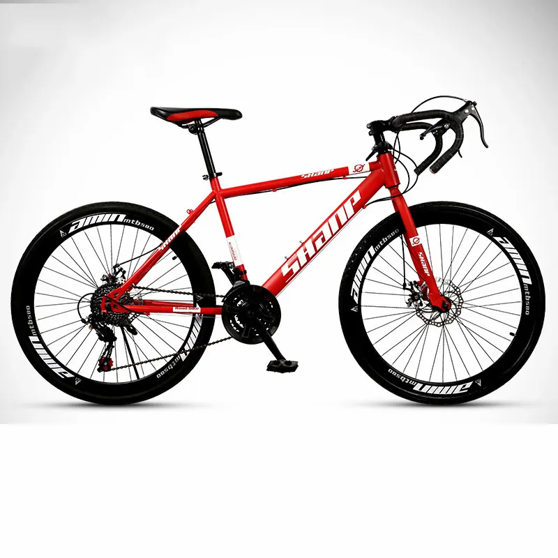 Sale Road Bike Mountain Double Disc Brakes Shock Absorber Variable Speed Man and Women Students Bicycle New 2