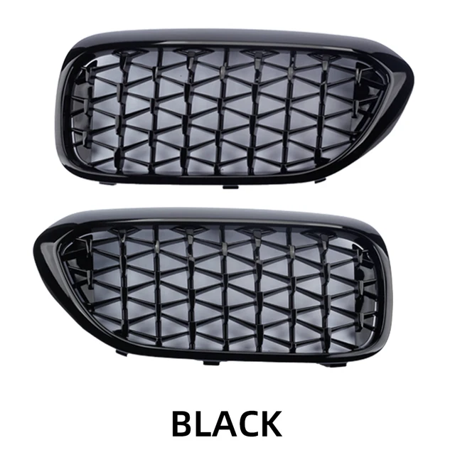 Car Front Bumper Grille For BMW 5 Series G30 520i 530i 530e 540i 518d 2017-2020 Auto Racing Grill Kidney Replacement Grilles Black