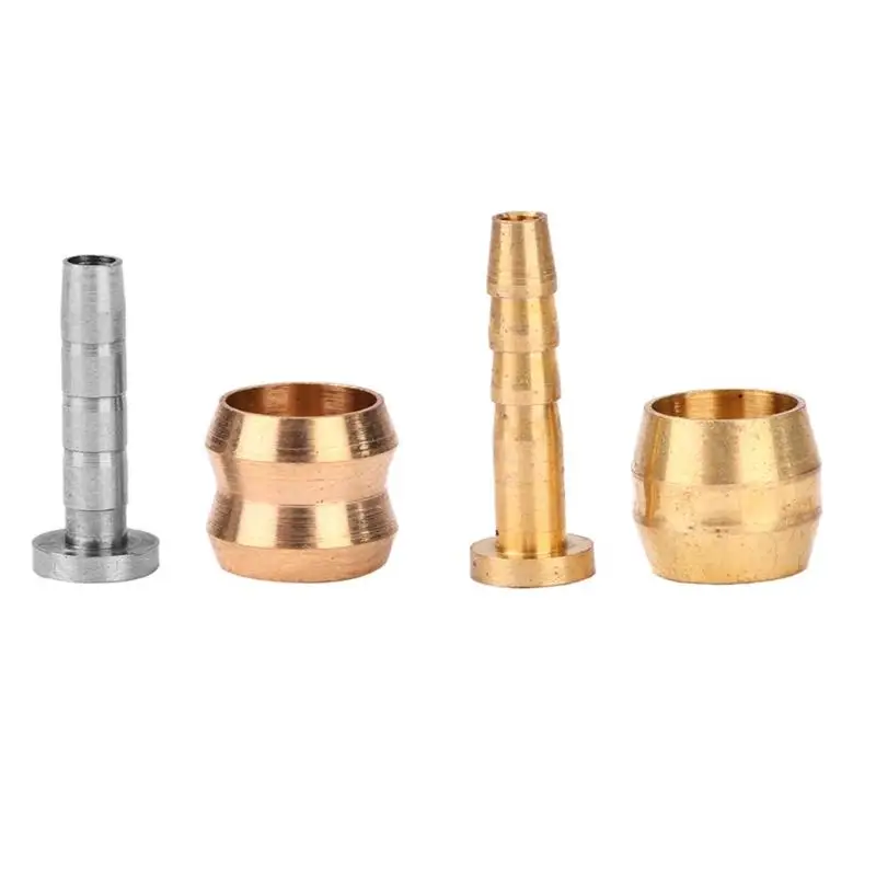 1 Pair Aluminum Alloy Mountain Bike Oil Needle Olive Head Cycling Accessory 2 Colors Cycling Brake Tubing Olive Head Oil Needle