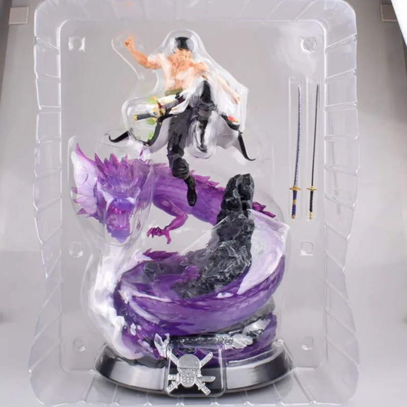 35 см аниме one piece кимоно Roronoa Зоро дракон битва форма фигурка куклы игрушки ПВХ фигурка Коллекционная модель игрушки подарок