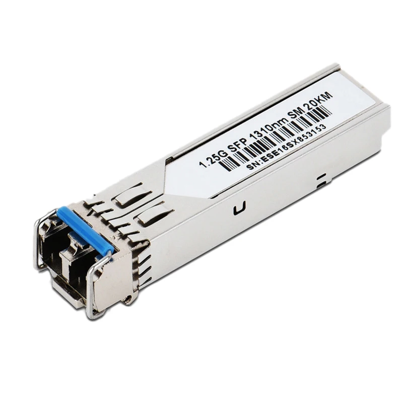 SFP к RJ45 медный модуль 1,25G SFP 1310Nm приемопередатчик модуль 20 км для с DDM