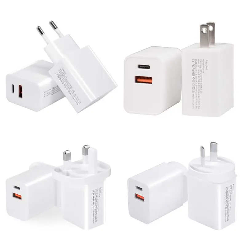 Быстрая зарядка QC3.0 type C PD3.0 USB быстрое зарядное устройство адаптер для мобильного телефона планшета PXPE