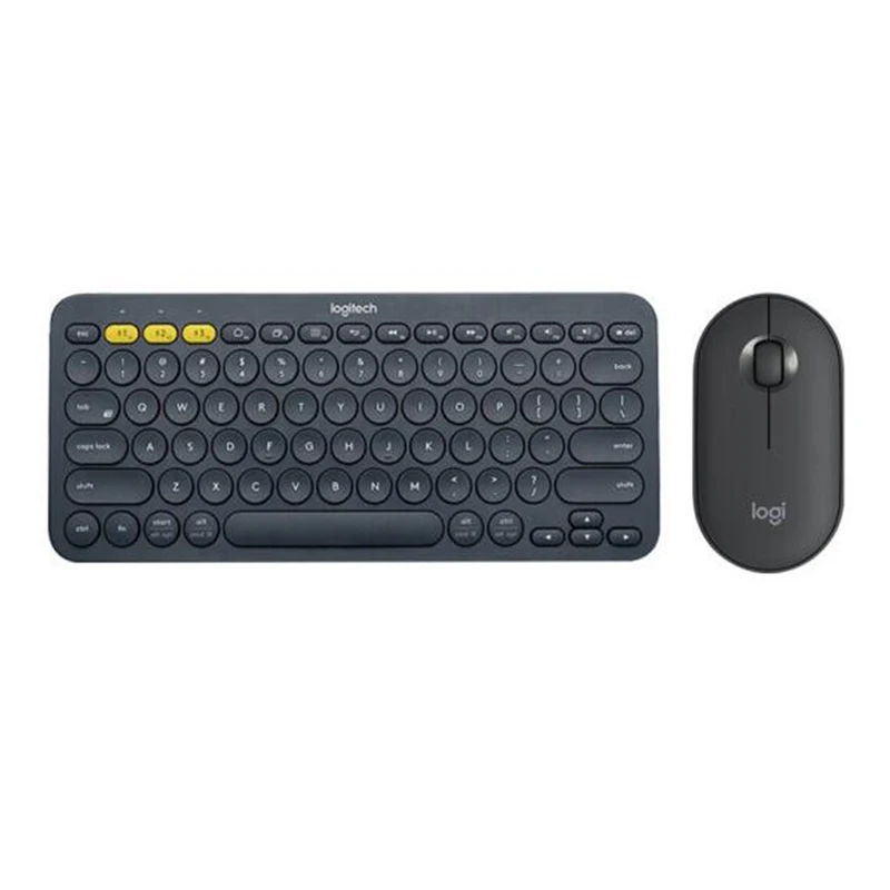 Logitech K380 и Pebble Беспроводная Bluetooth клавиатура беспроводная мышь 1000DPI офисная
