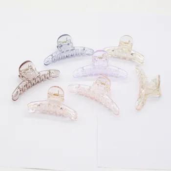 

2pc transparent Hair Claw Clips for Women Hair Barrette Hairpin Crab Headband Hair Claws for girls Accessories Headwear Ornament