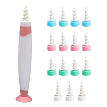 

Swab Earwax Remover Spiral Soft Tool Earpick 16 Replacement Tips Earpick Easy Ear Wax Remover Portable Ear Wax Cleaner Removal