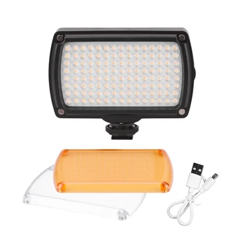 

120 LEDs Dimmable Video Lgiht for Osmo Mobile 2 3/Zhiyun Smooth 4/Feiyu Vimble Vlog Pocket/GoPro Fill Light Photography