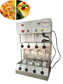 

4 heads pizza cone making machine cone pizza maker support cone customize