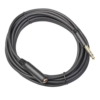 

Stereo 6.35mm male-to-female extension cable 30491/4 inch male-to-female stereo extension cable headphone extension cable