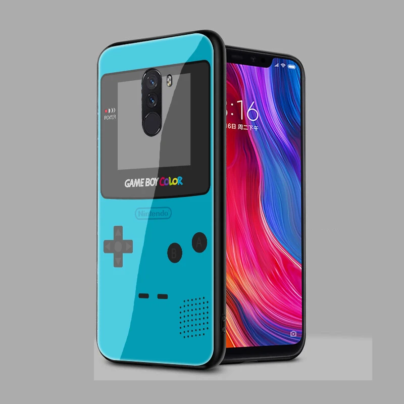 Чехол из закаленного стекла для телефона EWAU Gameboy Game Boy psp для Xiaomi 5X6X8 Lite 9 A1 A2 F1 Redmi 4X 6A Note 5 6 7 pro