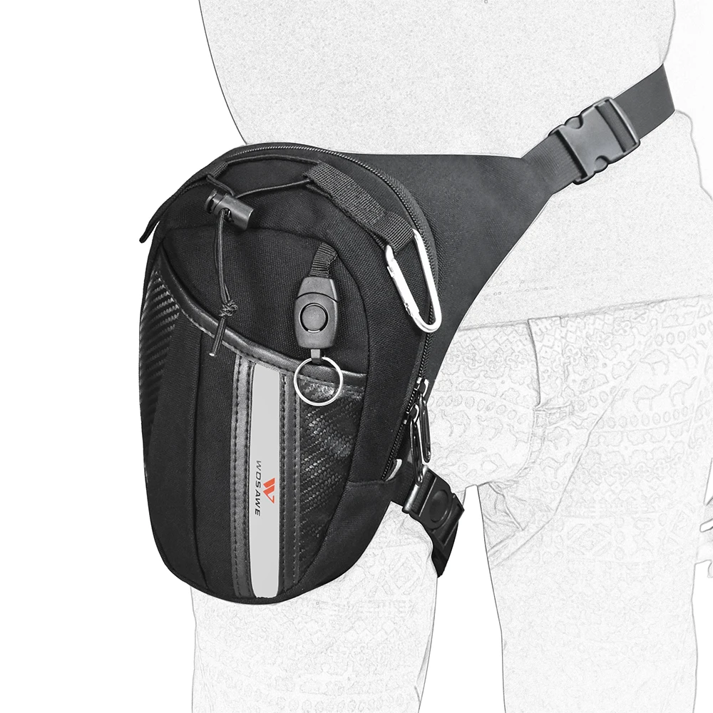 Сумка WOSAWE мотоциклетная со светоотражающими ремешками 3 л |