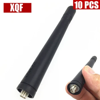 

XQF 10PCS 4.3 Inch VHF Antenna for KENWOOD TK2200 TK2202 TK2203 TK2206 TK2207 TK2260
