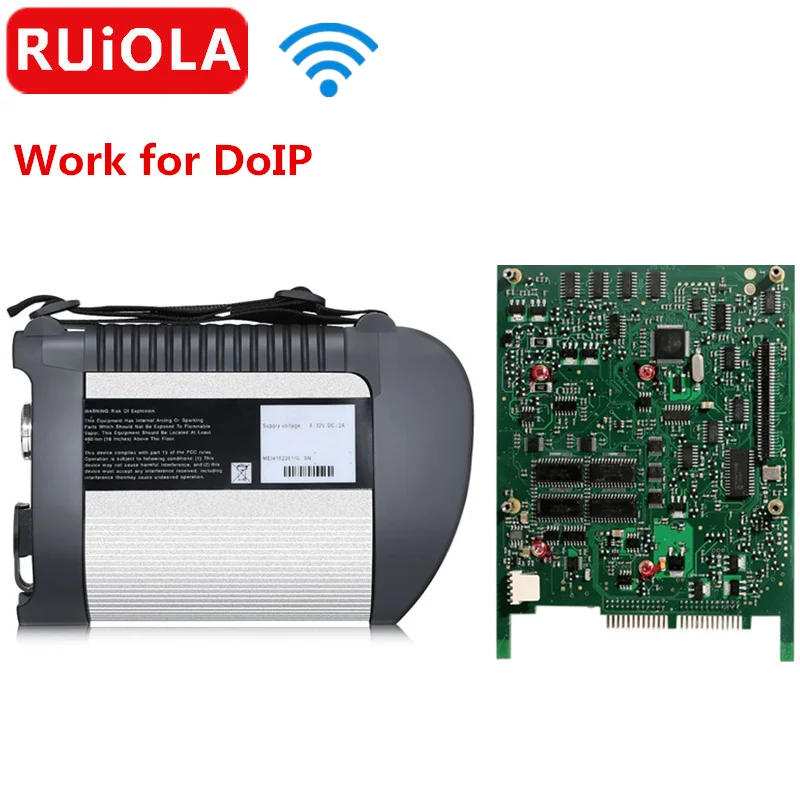 WIFI MB SD C4 PLUS Star диагностический инструмент поддержка DOIP для