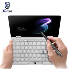 Один микс 3 карманный ноутбук мини-ПК Windows 10 Intel Core M3-8100Y Распознавание отпечатков пальцев 8," ips 8 Гб DDR3 256 ГБ PCI-E