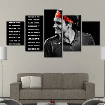 

Canvas Painting Roger Federer Poster Home Decor Wall Art Posters And Prints Decorative Picture