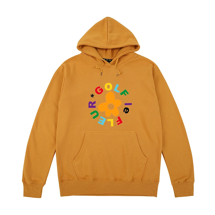 Принадлежности для гольфа для мальчиков с цветочным узором Tyler The Creator толстовки OFWGKTA кататься на коньках рисунок Frank Ocean Harajuku для мужчин и женщин, унисекс, чесаный хлопок