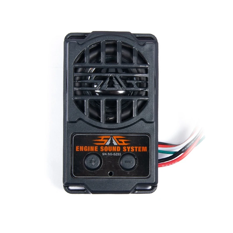 

RC Remote Control Car Climbing Car Simulation Sound Group 5 Modes Engine Sound for 1/10 RC Crawler Truck Sound Switchable