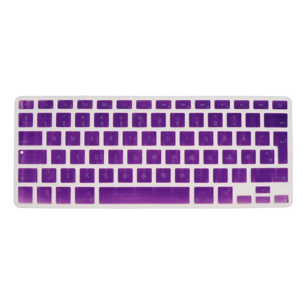Ультра тонкий силиконовый чехол для клавиатуры протектор кожи Apple Macbook Pro 15 13 3