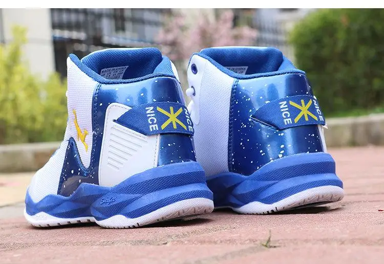 Men Professional High-top Basketball Shoes Men's Cushioning Light Basketball Sneakers Mesh Breathable Outdoor Sports Shoes