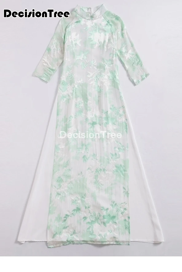 2021 aodai вьетнамское qipao платье для женщин традиционная одежда ao dai китайские платья