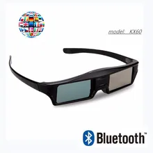 Kx60 1 шт./лот 3D RF Bluetooth активные очки для Epson ELPGS03 проектор домашнего кинотеатра