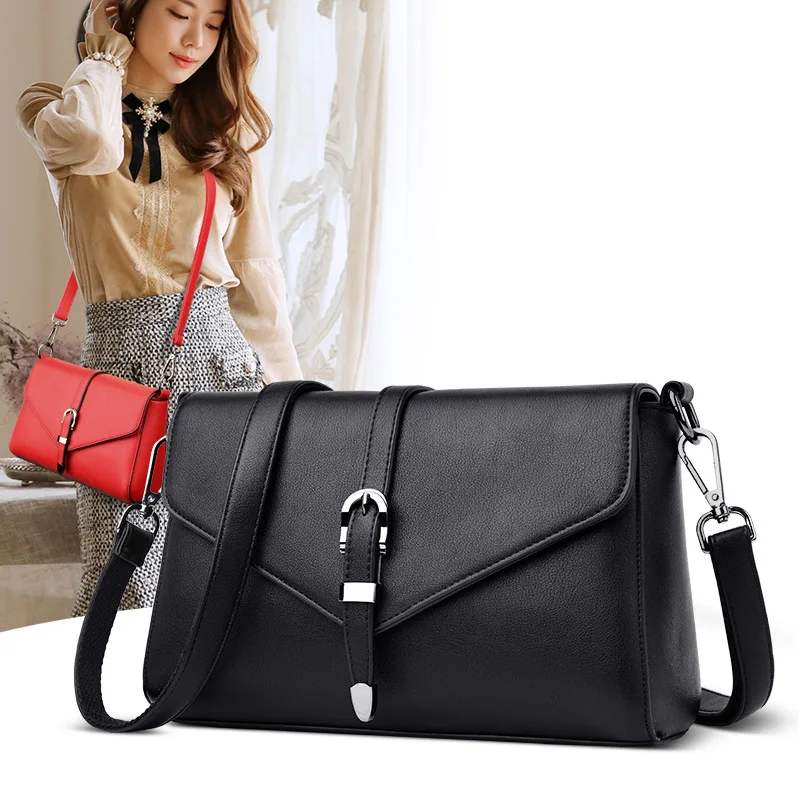 AW Korean Women Shoulder Bag Splicing Style Bag Fashion Love