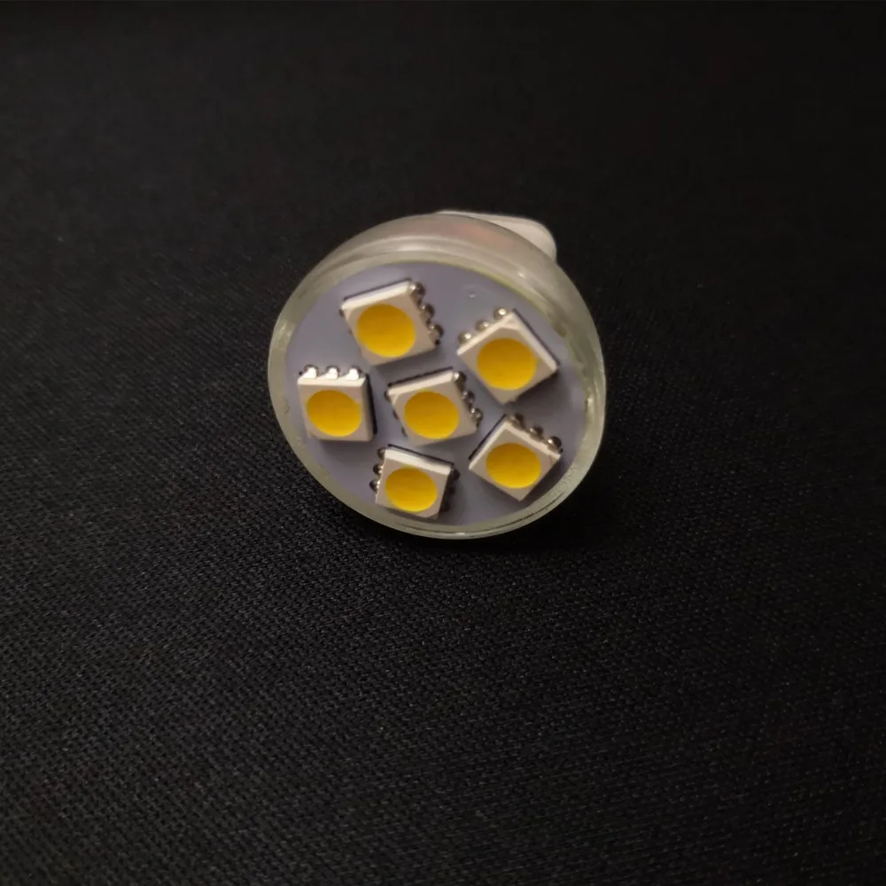 1 шт мини Точечный светильник 12v светодиодный MR8 AC12V Светодиодный точечный светильник mr8 12v 5050 6smd светодиодный mr8 dc12v Точечный светильник mr8 светодиодный 12v AC DC12V