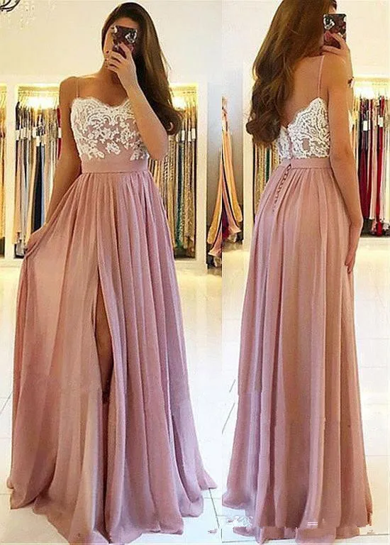ladies pink dresses for wedding