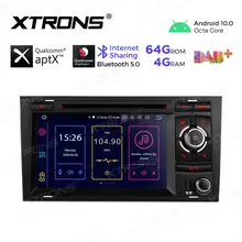 XTRONS 7'' Android 10,0 PX5 Qualcomm Bluetooth 5,0 Auto Stereo DVD Player Radio GPS OBD für Audi A4 S4 B6 b7 RS4 Für SEAT Exeo