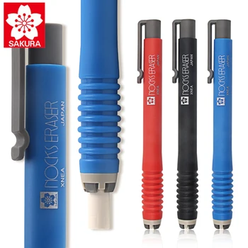 1 pz giappone SAKURA push-type gomma da cancellare lucida a forma di penna XNEA student art drawing dettagli gomma pulita senza lasciare tracce
