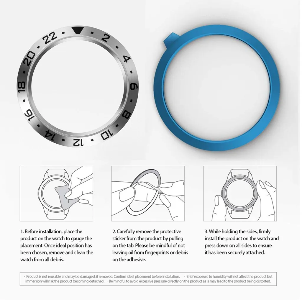 Для SUUNTO AMBIT 3 весы часы кольцо клейкая крышка против царапин нержавеющая сталь стильный римский алфавит циферблат