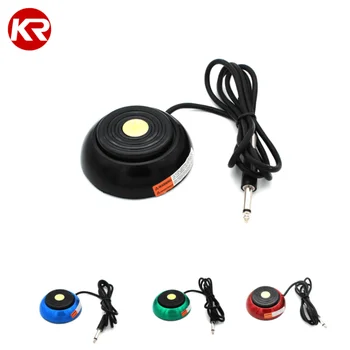

Professional 360 Degree Stainless Steel Tattoo Foot Pedal Switch For Machine Gun Power Supply