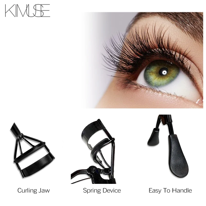 KIMUSE Eyelash Curler Makeup Beauty Tools Lady Eyelash Nature Curl Style Cute Eyelash Handle Eye Lash 2