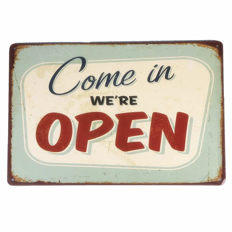 アンティーク　[this bar open] 看板 OPEN看板 木製看板 アンティーク｜木製看板のGLITZ-GLITZ
