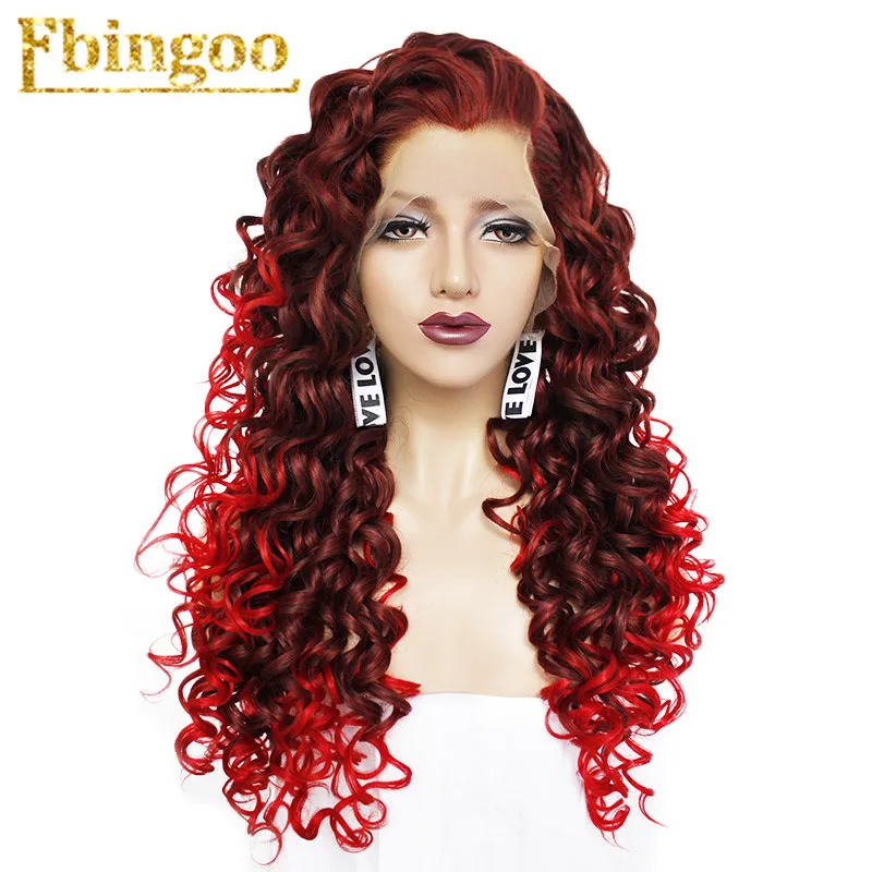 Ebingoo Hair cap+ высокотемпературное волокно натуральный длинный кудрявый платиновый блонд синтетический парик на кружеве с бесплатной частью