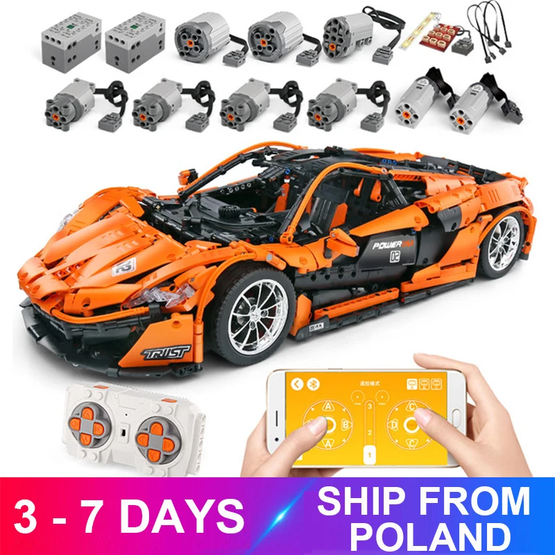 

Mouldking 13090 APP RC Car Model Compatible 20087 Building Blocks Bricks Motor Function Educational Toys Kid Birthdays Gifts