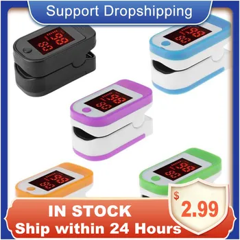 

NEW Fingertip Pulse Oximeter LED Digital Display for Gauging Pulse Rate Blood Oxygen Saturation Ward Monitoring Home Health Care