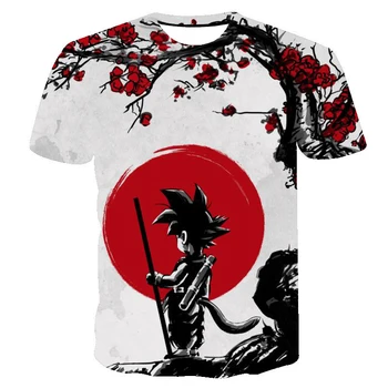 

Casual T-Shirt Men Dragon Ball Z Goku 3D Printed Shirt For Male Summer Tshirt Short Sleeve Man O-Neck Leisure Tops Tee Tops