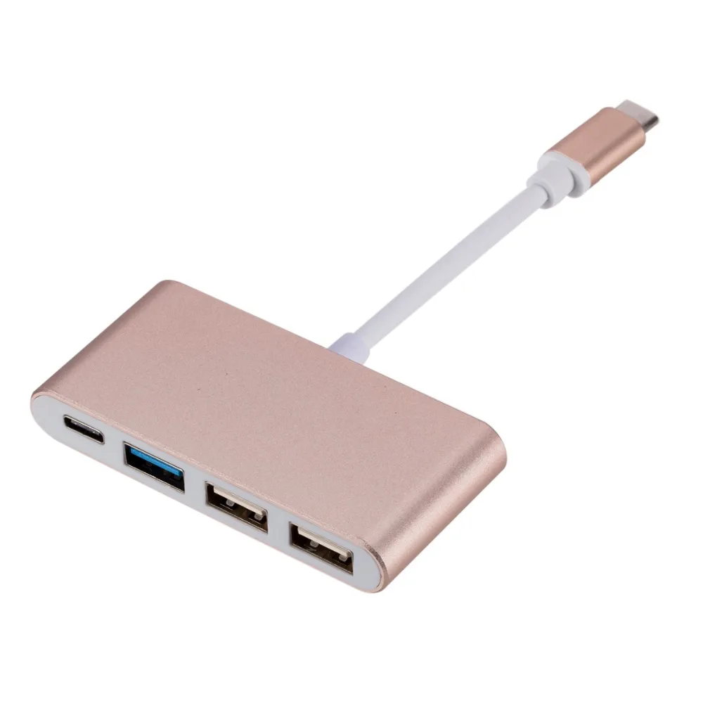 Asunflower USB C type C концентратор USB 2,0 3,0 PD Зарядка для MacBook Pro 4 порта Высокоскоростной USB C концентратор адаптер для MacBook Air 13 дюймов