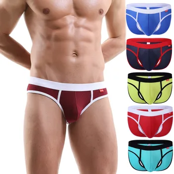 

Men's Sexy Underwear Mesh After Empty Breathable Comfort Pants Boxer Shorts Men Sexy Underpants Panties Plus Size