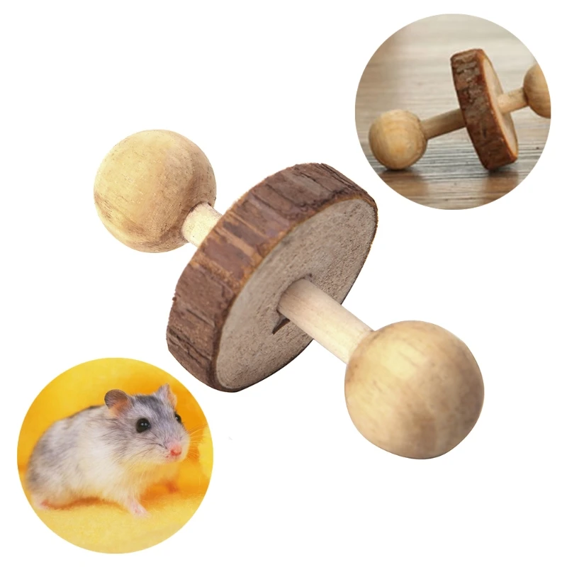 Pet играть тренироваться деревянные жевательные игрушки для домашних животных хомяк Кролик Крыса Мышь