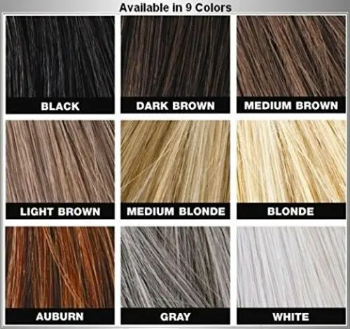 Мешок-Упакованные одноразовые волосы строительное волокно кератиновые волосы утолщение волокна различных цветов для мужчин женщин спрей для волос порошок